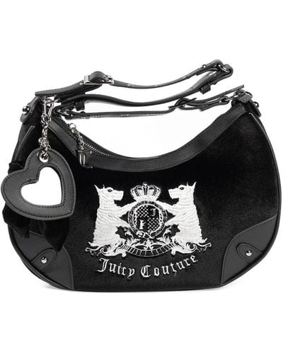 Juicy Couture Elegante schwarze hobo-tasche