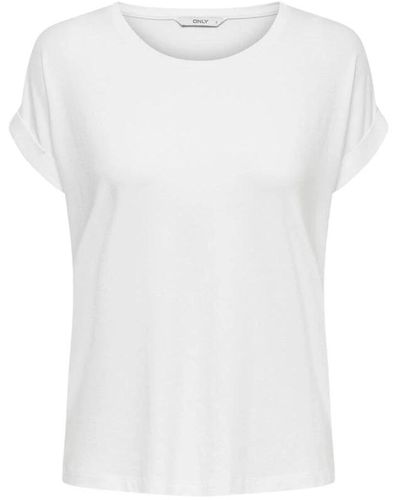 ONLY Camiseta clásica - Blanco