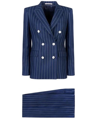Tagliatore Suits > suit sets > double breasted suits - Bleu