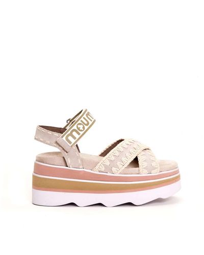 Mou Wedges - Pink