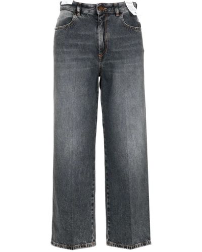 PT Torino Jeans > cropped jeans - Gris