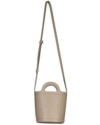 Marni Bucket Bags - Natural
