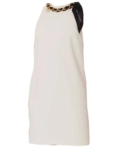 Elisabetta Franchi Short Dresses - White