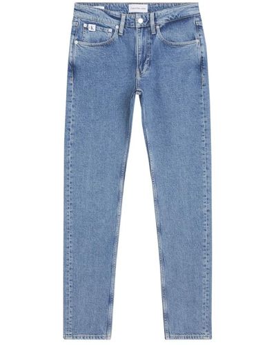 Calvin Klein Helle denim slim jeans - Blau