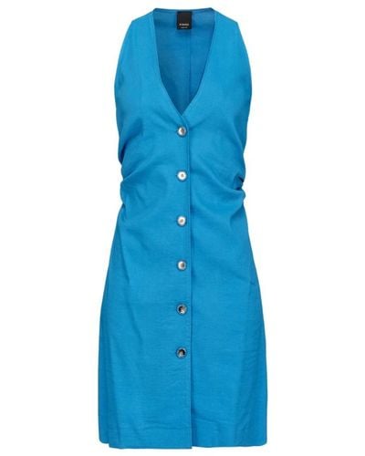 Pinko Short Dresses - Blue