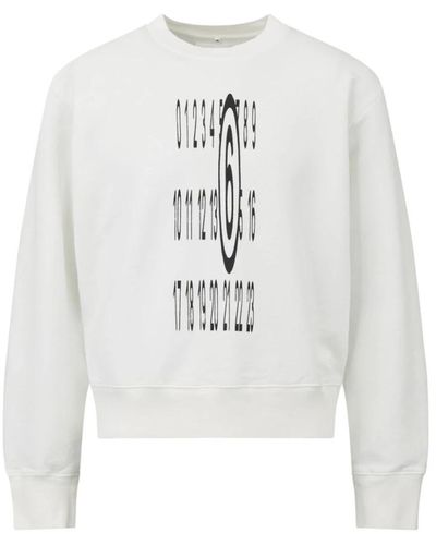MM6 by Maison Martin Margiela Sweatshirts & hoodies > sweatshirts - Blanc