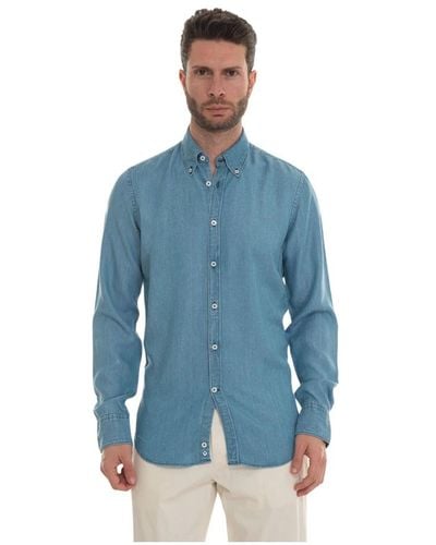 Canali Elegant classic shirt - Blau