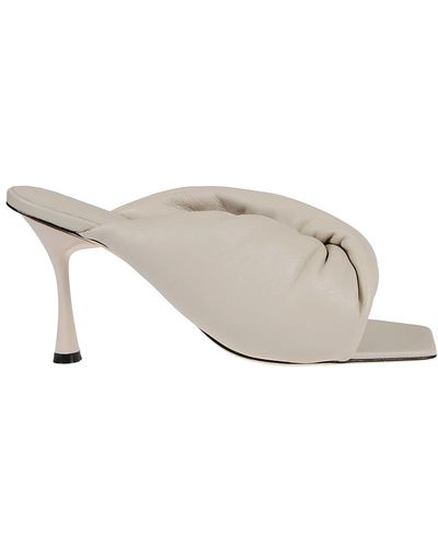 STUDIO AMELIA Shoes > heels > heeled mules - Blanc