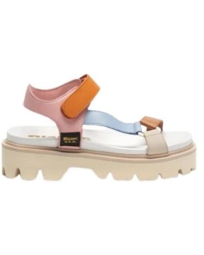 Blauer Flat Sandals - Pink