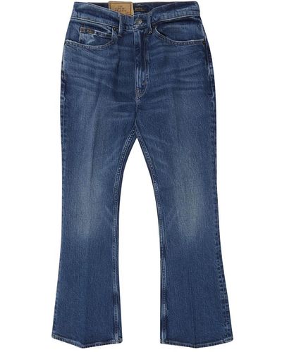 Ralph Lauren Cropped flare jeans - Blau