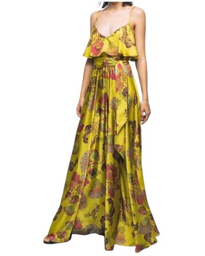 Gaelle Paris Maxi Dresses - Yellow