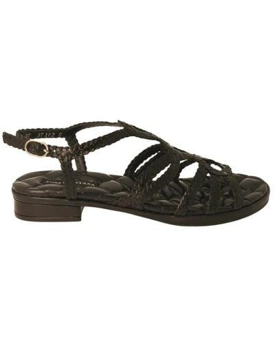 Pons Quintana Shoes > sandals > flat sandals - Noir