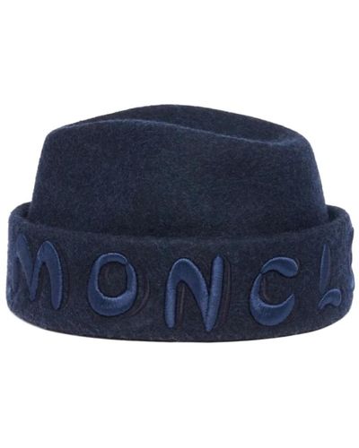 Moncler Cappello elegante per tutte le occasioni - Blu