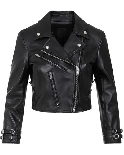 Givenchy Leather jackets - Schwarz