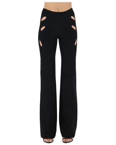 Dion Lee Wide trousers - Negro