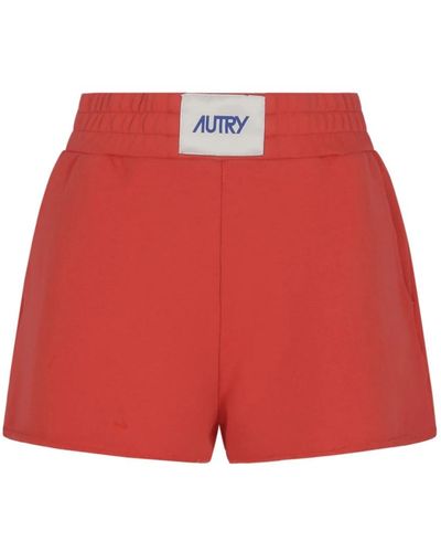 Autry Short Shorts - Red