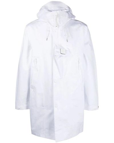 C.P. Company Rain Jackets - White