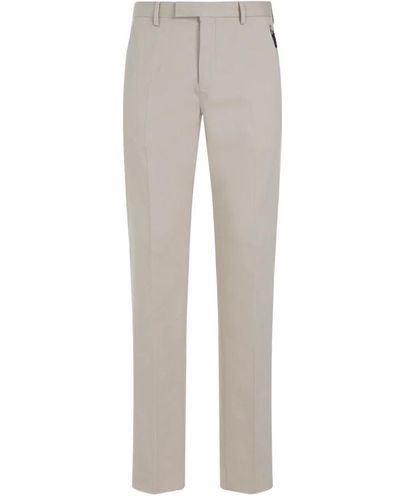 Berluti Cotton Trousers - Grey