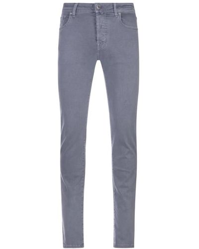 Jacob Cohen Graue slim fit jeans - Blau