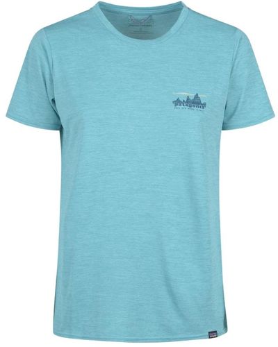 Patagonia T-Shirts - Blue