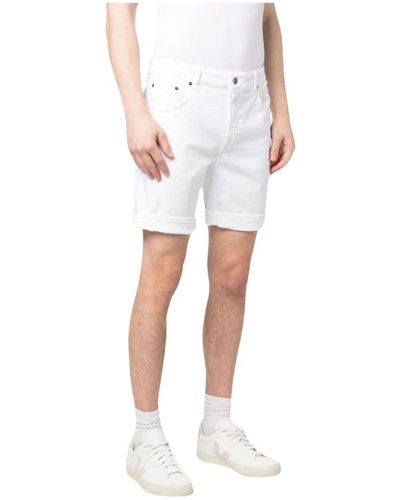 Dondup Weiße bermuda shorts derick