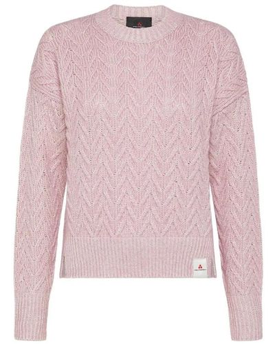 Peuterey Round-Neck Knitwear - Pink