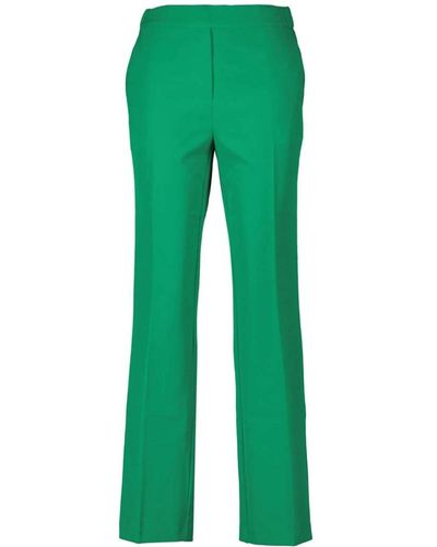 Herzensangelegenheit Straight Trousers - Green