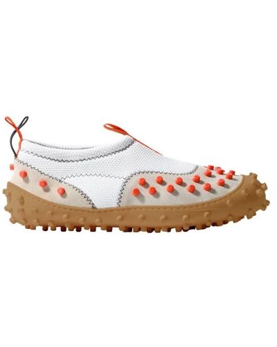 Sunnei Studded slip-on schuhe - Weiß