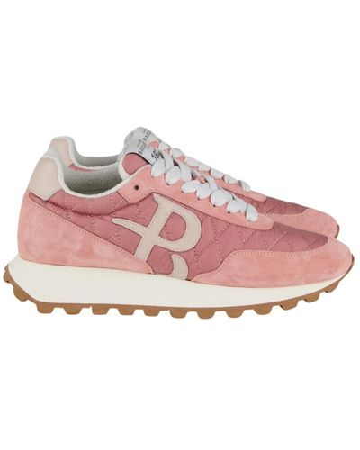 Ballantyne Gepolsterte nylon sneakers - Pink