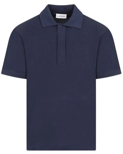 Lanvin Polo Shirts - Blue