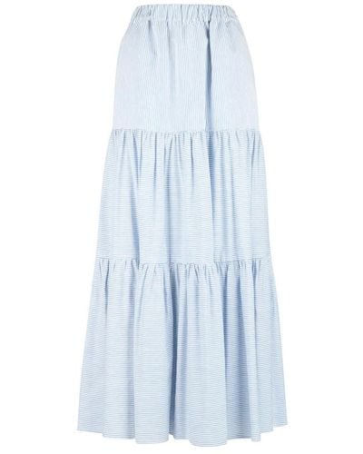 Semicouture Skirt - Azul