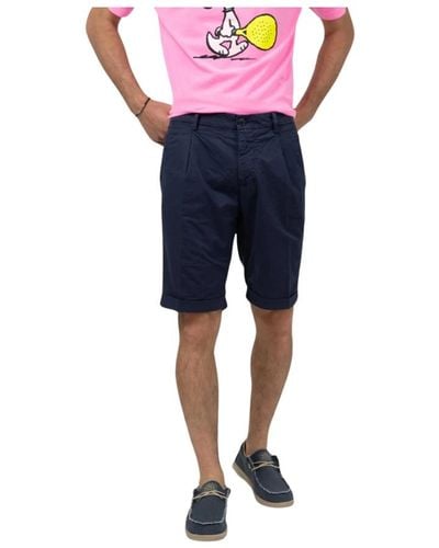 Mason's Bermuda shorts alla moda - Blu