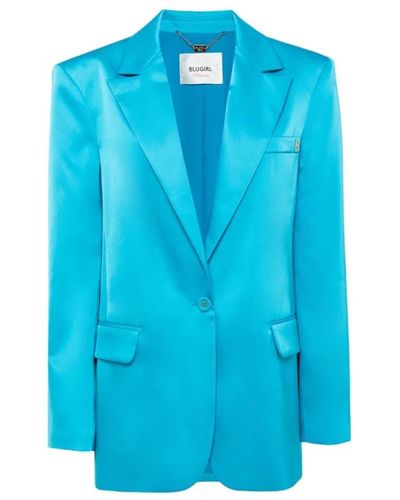 Blugirl Blumarine Stilvolle jacke für frauen - Blau