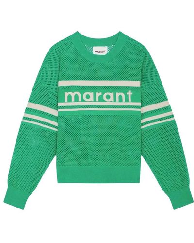 Isabel Marant Round-Neck Knitwear - Green