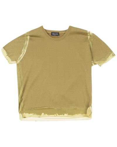 Roberto Collina T-Shirts - Yellow
