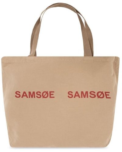Samsøe & Samsøe Borsa shopper frinka - Neutro
