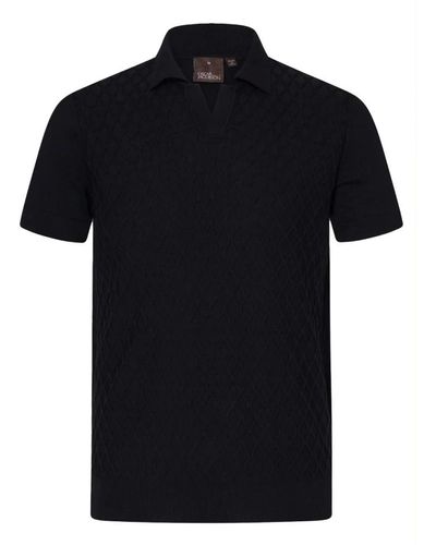 Oscar Jacobson Tops > polo shirts - Noir