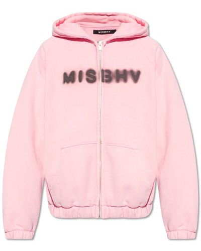 MISBHV Sweatshirts & hoodies > zip-throughs - Rose