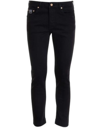 Versace Slim-fit Jeans - Schwarz