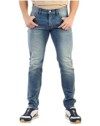 Armani Exchange Jeans > slim-fit jeans - Bleu