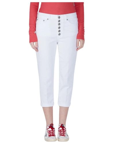 Dondup Pantalones elegantes - Rojo