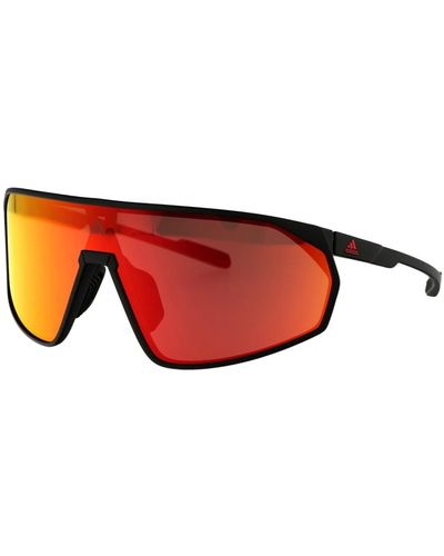 adidas Prfm shield occhiali da sole - Rosso