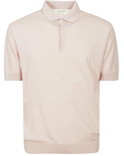 FILIPPO DE LAURENTIIS Polo Shirts - Natural