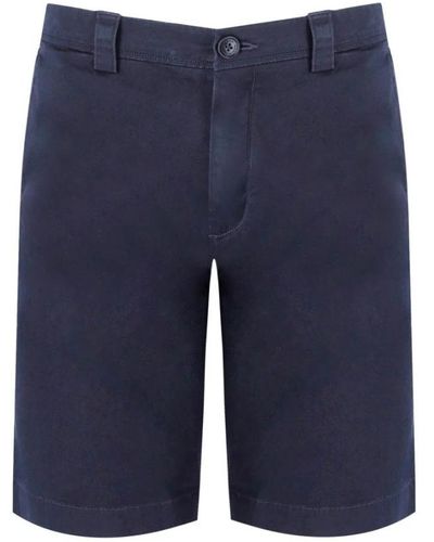 Woolrich Blaue chino bermuda shorts