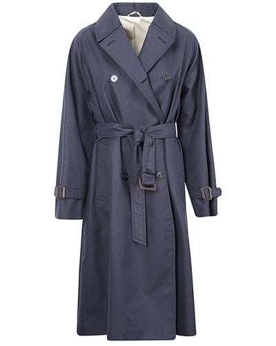 Weekend by Maxmara Coats > trench coats - Bleu
