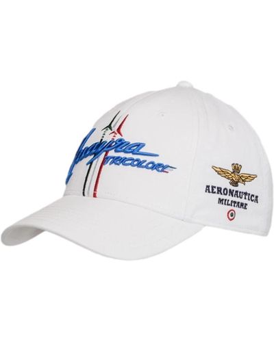 Aeronautica Militare Tricolor arrows baseball cap weiß - Blau