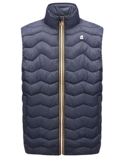 K-Way Gilet - Blu