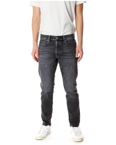 G-Star RAW 3301 slim fit mid waist jeans - Grau