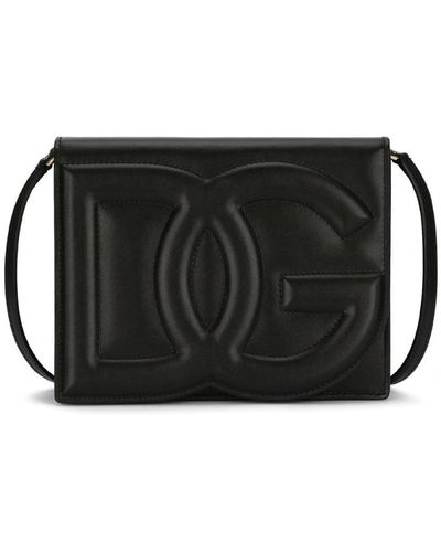 Dolce & Gabbana Dg Logo Bag Crossbody Bag - Black
