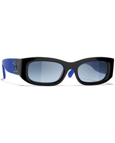 Chanel Ikonoische sonnenbrille - bester preis - Blau